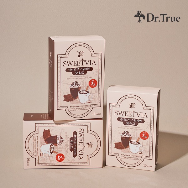 Dr. True Sweetvia Hot Chocolate 1 Box